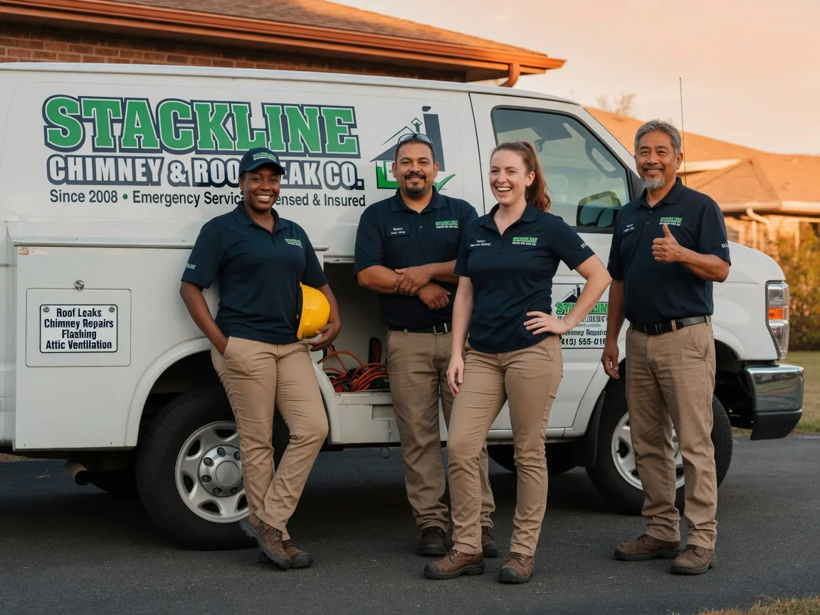 Chimney flashing repair company in Glenville, PA